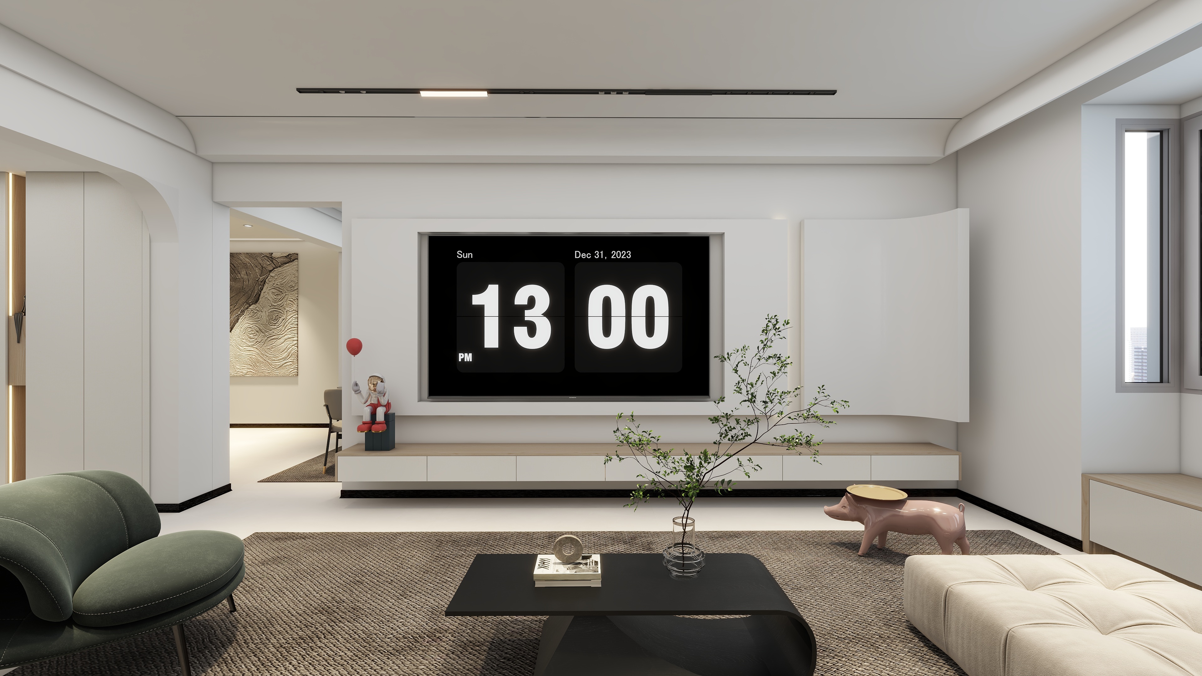 菲雅全屋定制-原木极简主义风格-装修设计方案