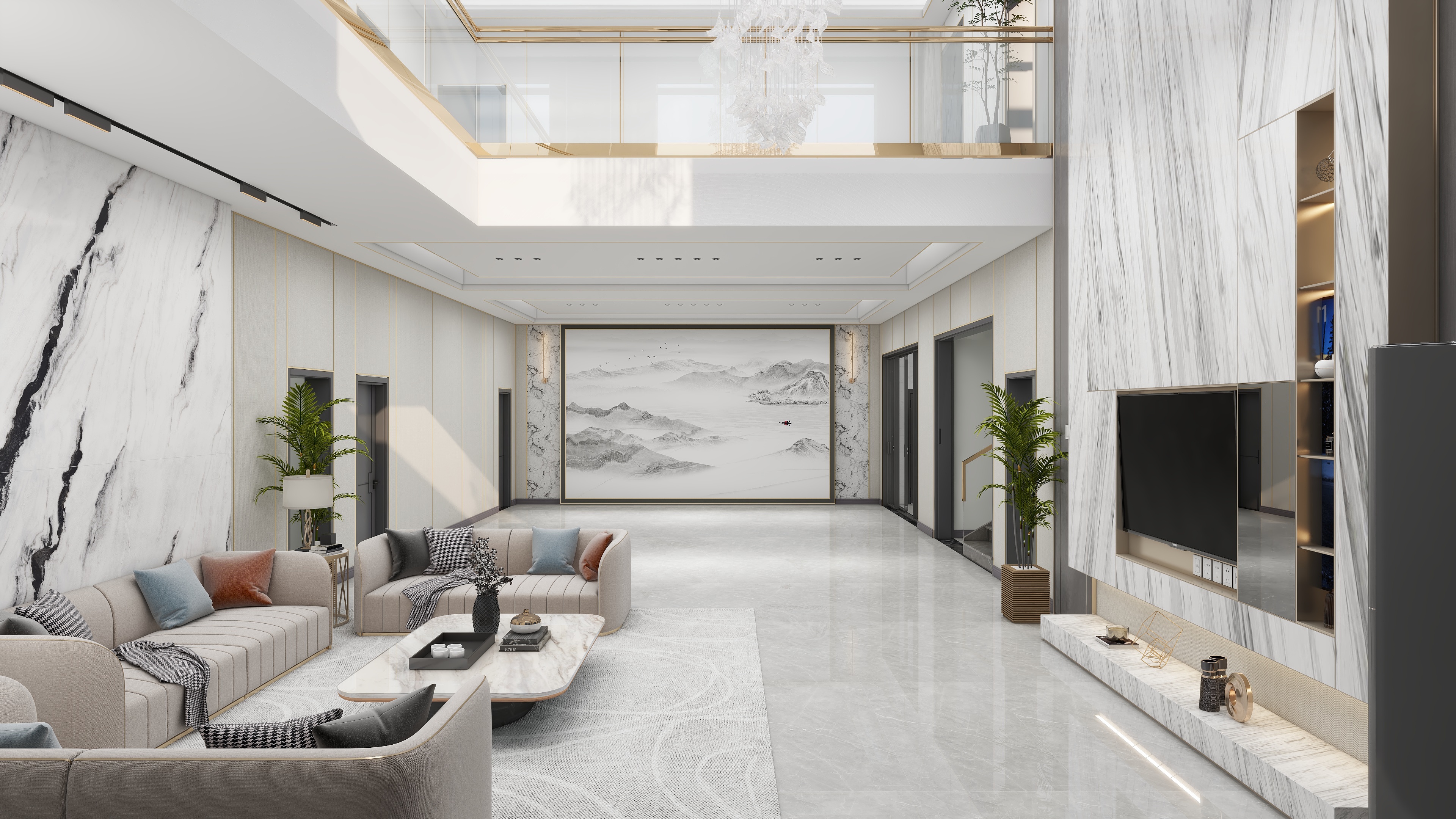 全案整装设计-雍筱琴-神坝三层别墅-赵总-装修设计方案