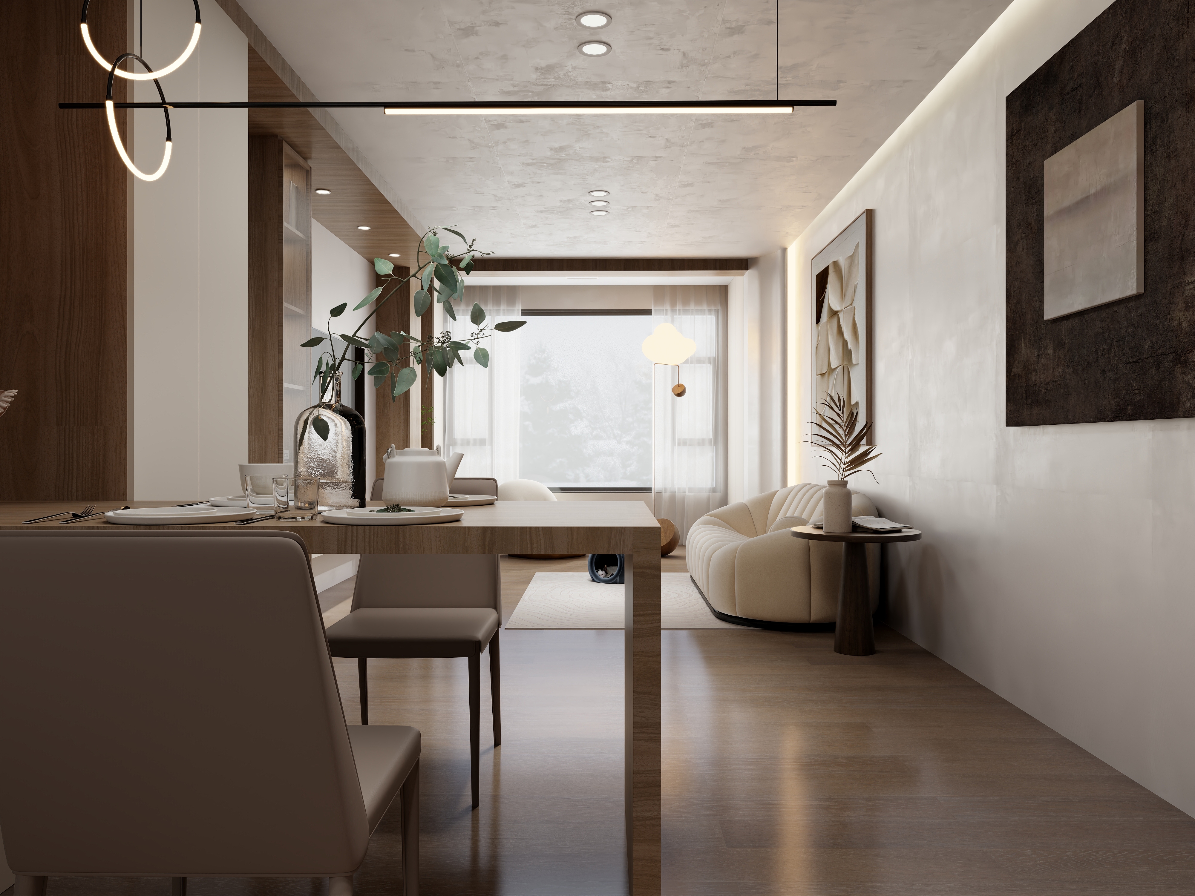 战地薯条-华润翡翠城89㎡3室-装修设计方案