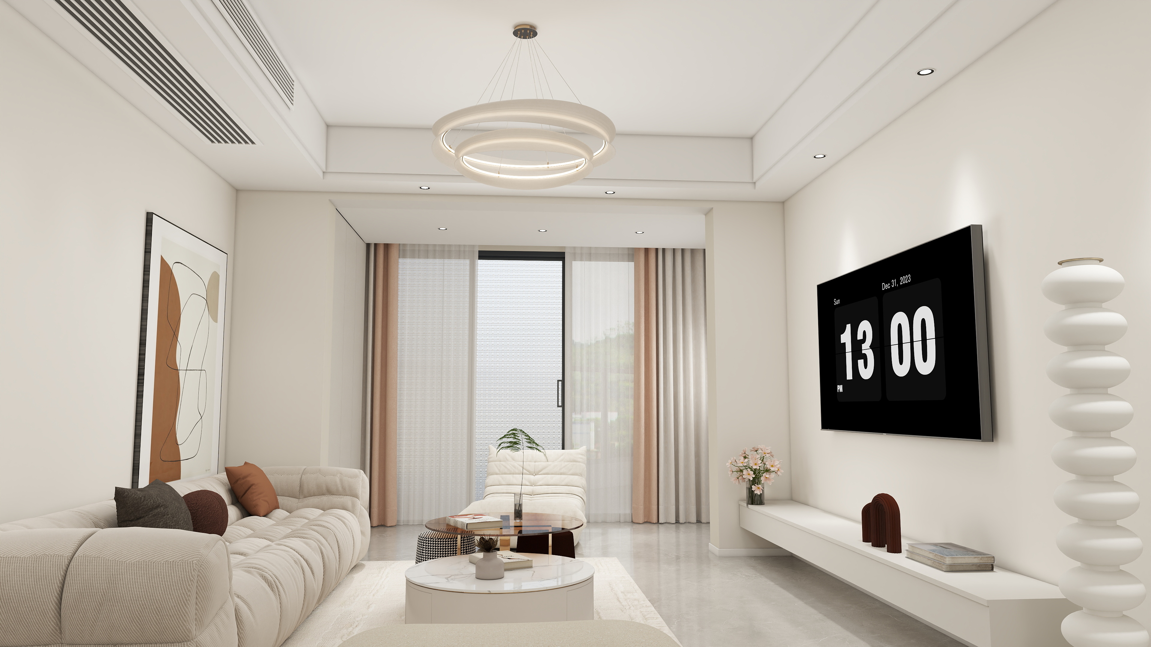 夏木你好-南溪翡翠台装修效果图