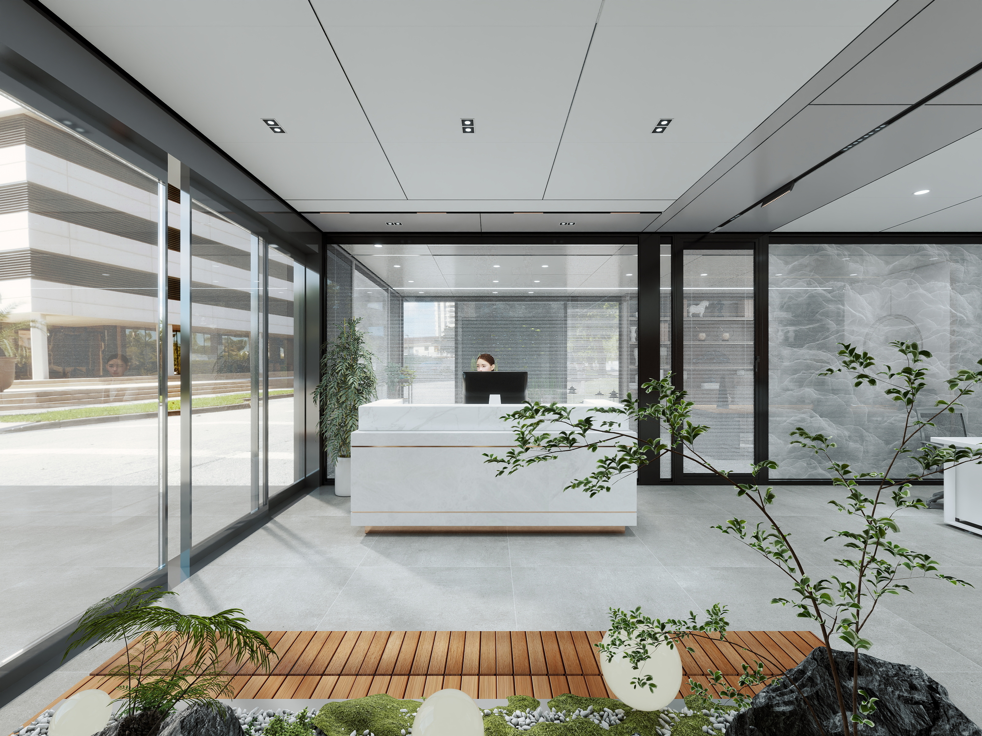 梵渡设计-办公区-装修设计方案