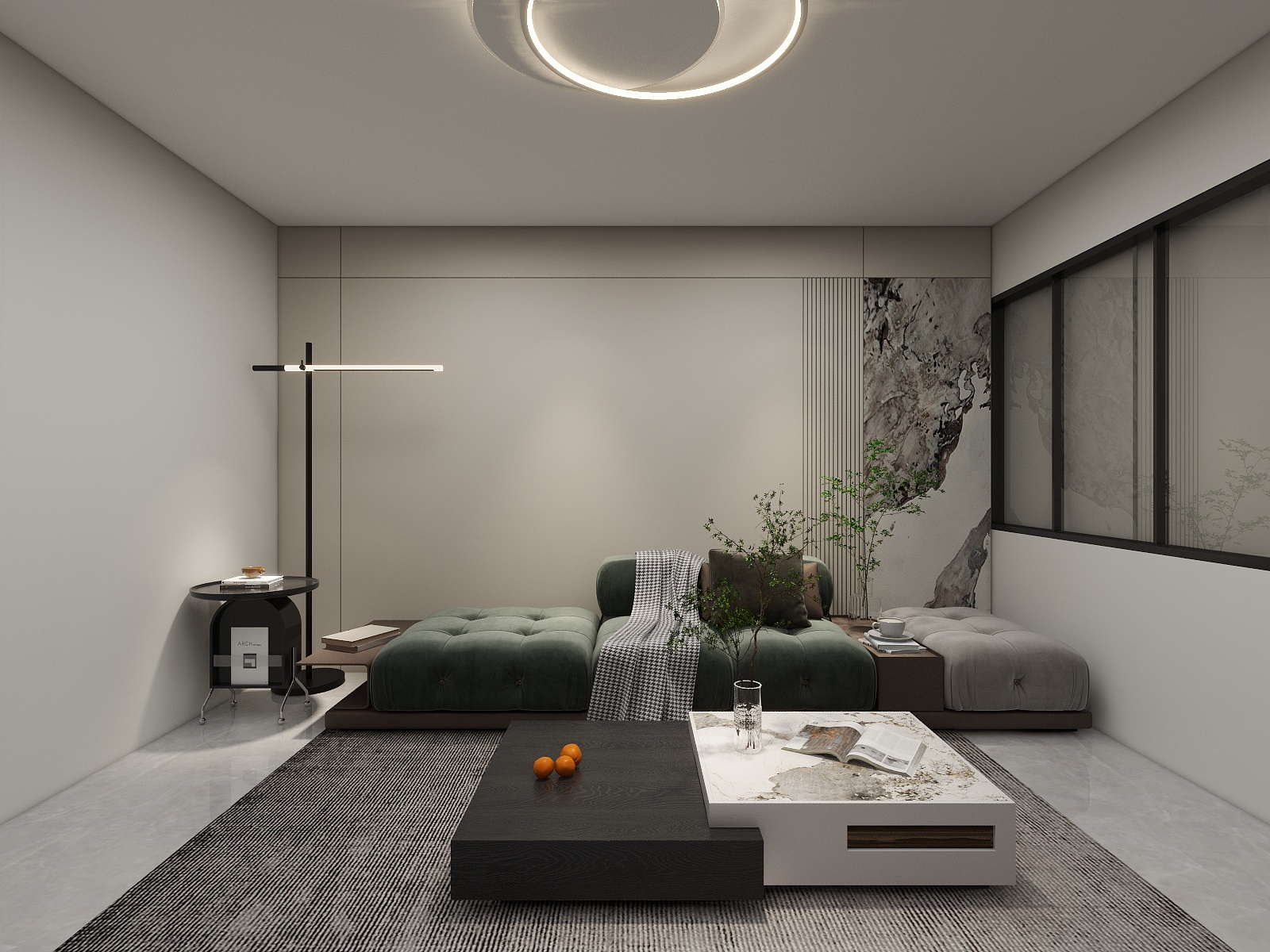 观山设计Amy-自建房88㎡-装修设计方案