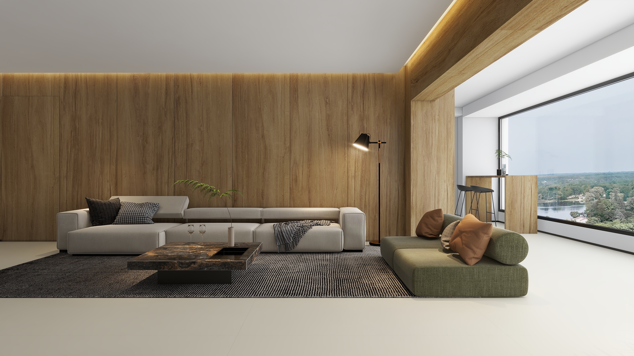 SK岩板-江山御景 李姐方案-装修设计方案