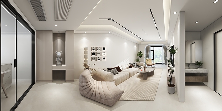 爱豚-云阳别墅8栋东1福宅-方案一-装修设计方案