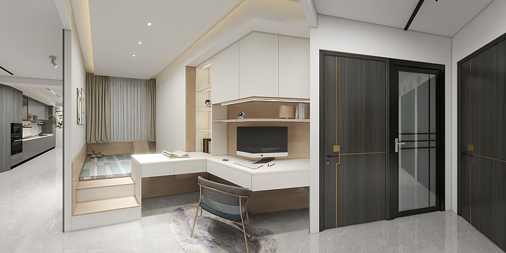 赵荷婷-展厅-装修设计方案