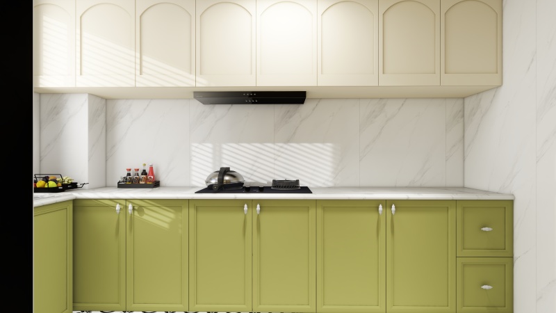 Modern Minimalist Green Kitchen Ideas