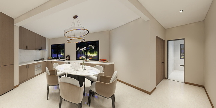 设计师李文强-花海未来城143-装修设计方案