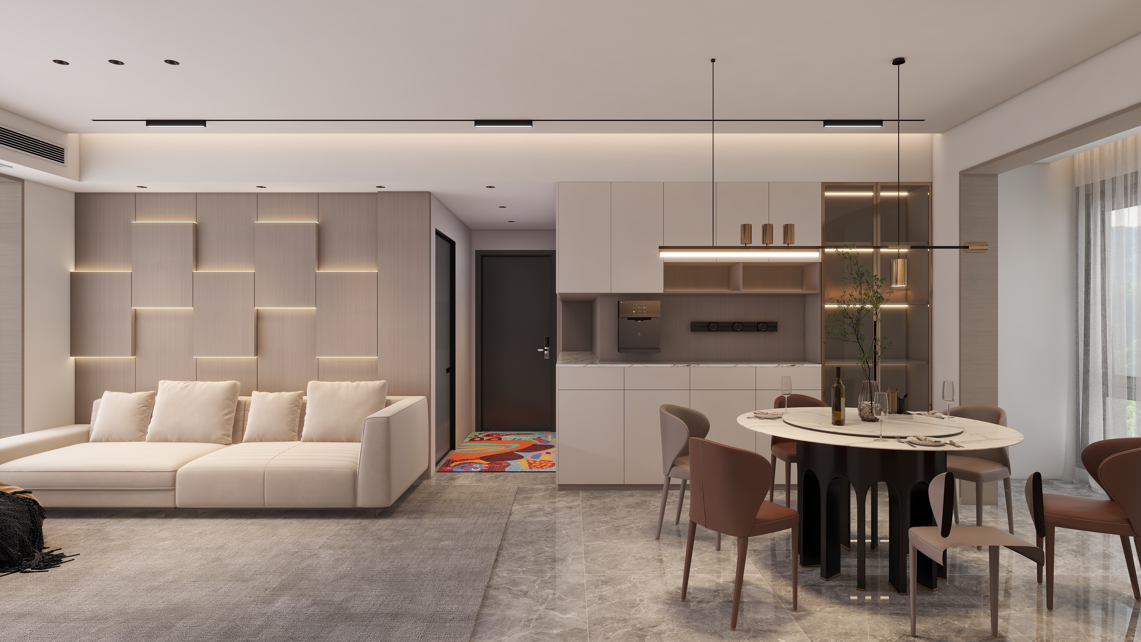 效果图志伟-宁邦中心-装修设计方案