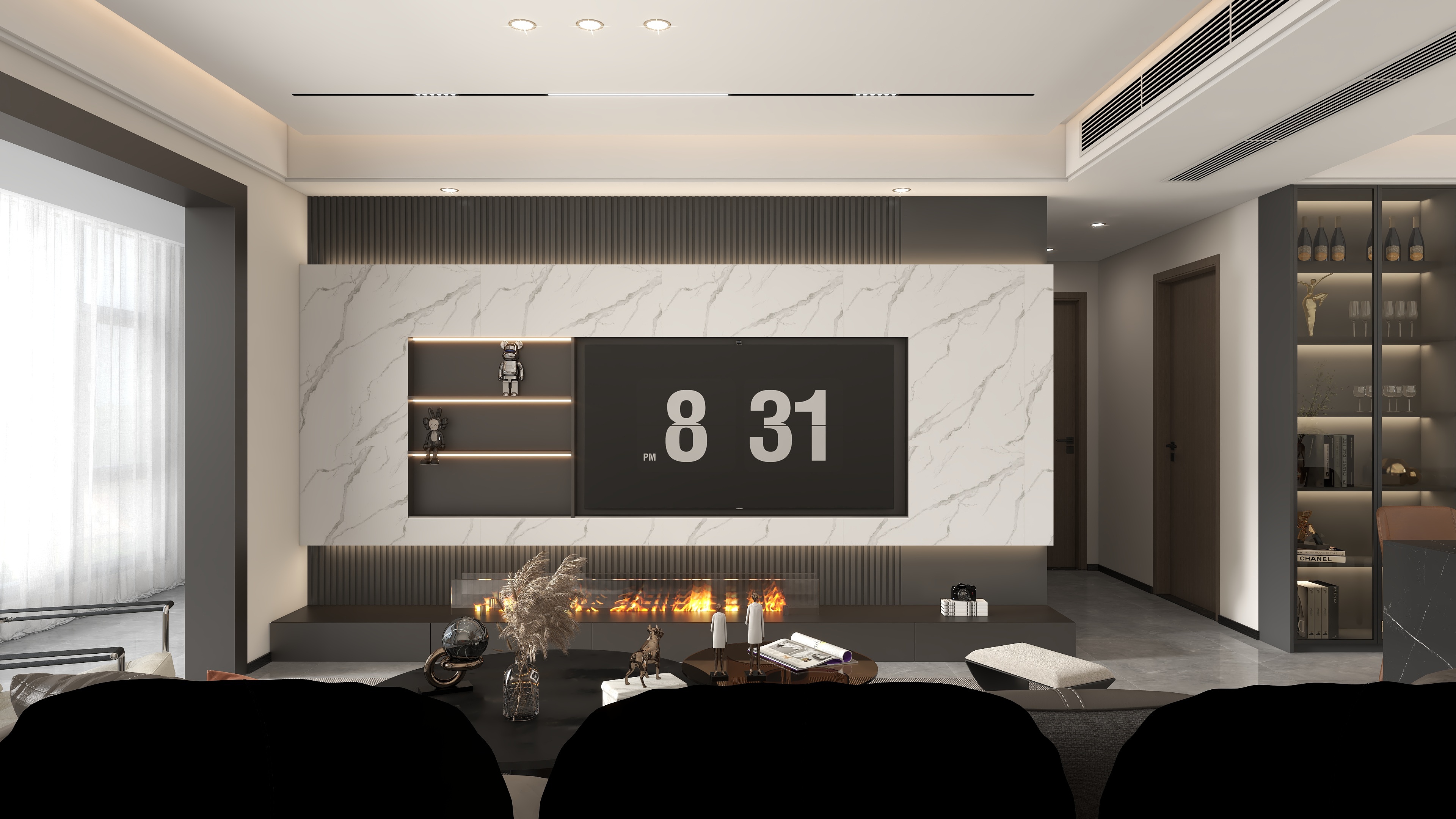 陈海宽-壹五六壹贰贰贰贰贰三壹-现代轻奢客厅-装修设计方案