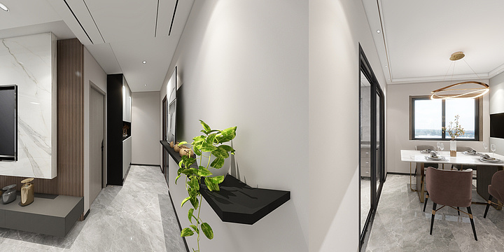 新泰李华-鲁投铂悦青云-装修设计方案