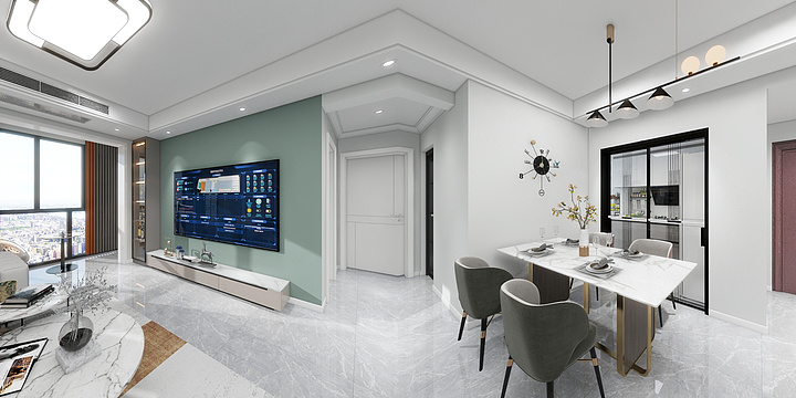 酷小子家装设计-西山美邸12-802-装修设计方案