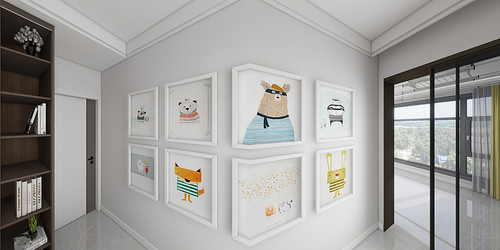 百变空间室内设计工作室-朗月111-装修设计方案