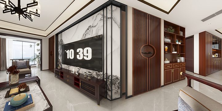 小方效果图设计-新中式-副本-装修设计方案