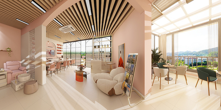 王宇设计-吾悦小妖精美甲-装修设计方案