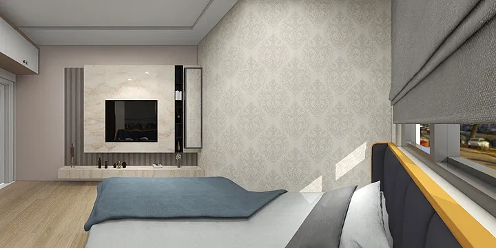 hnharchitect13的装修设计方案:simple interior bed room design b y hnh