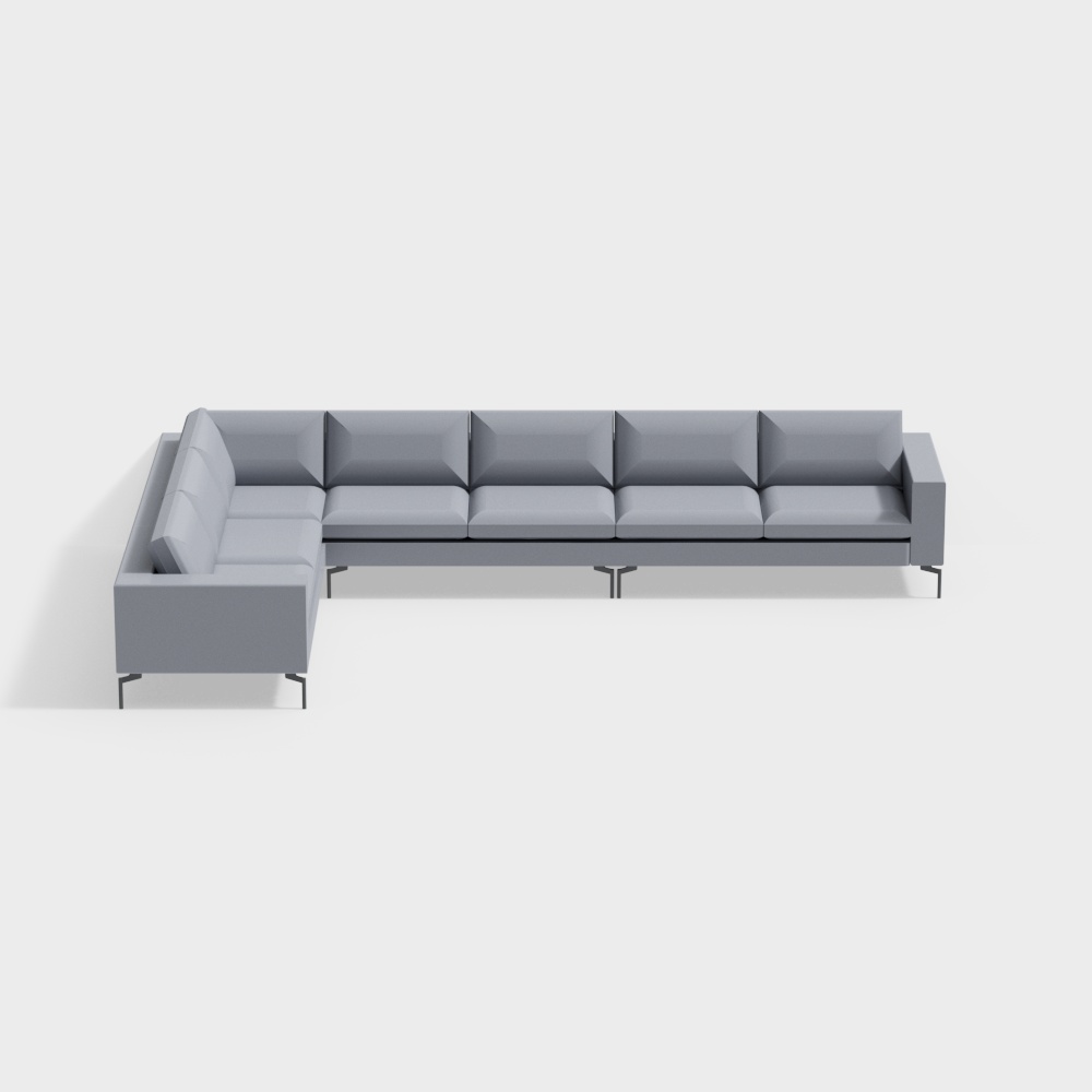 BluDot Seating Sofa NewStandard Sectional Large3D模型