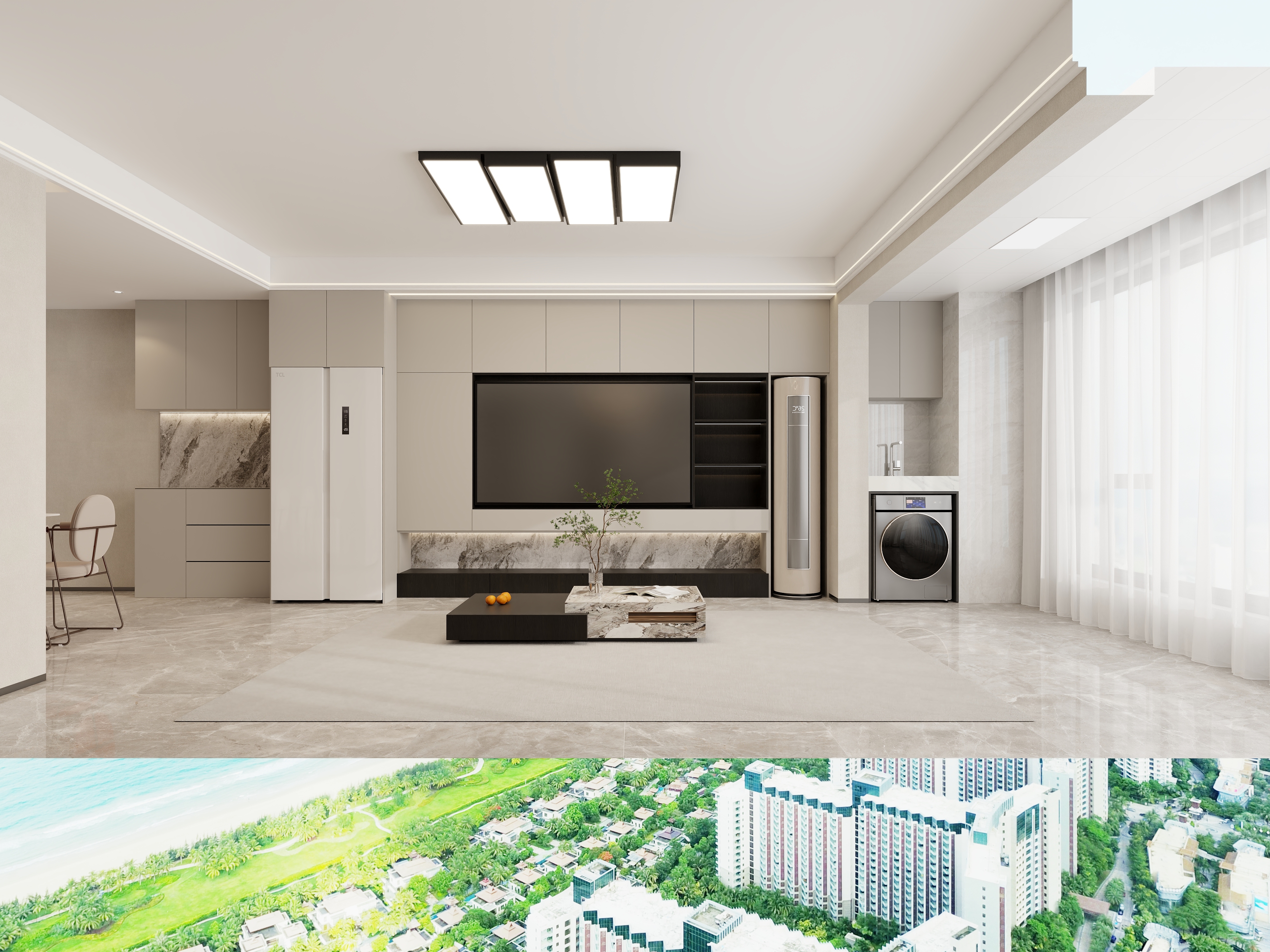 扬州瀚龙空间工程有限公司-海伦堡6-404-装修设计方案