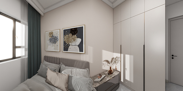 设计师项目45-观澜锦上苑三室两厅现代风格-副本-装修设计方案