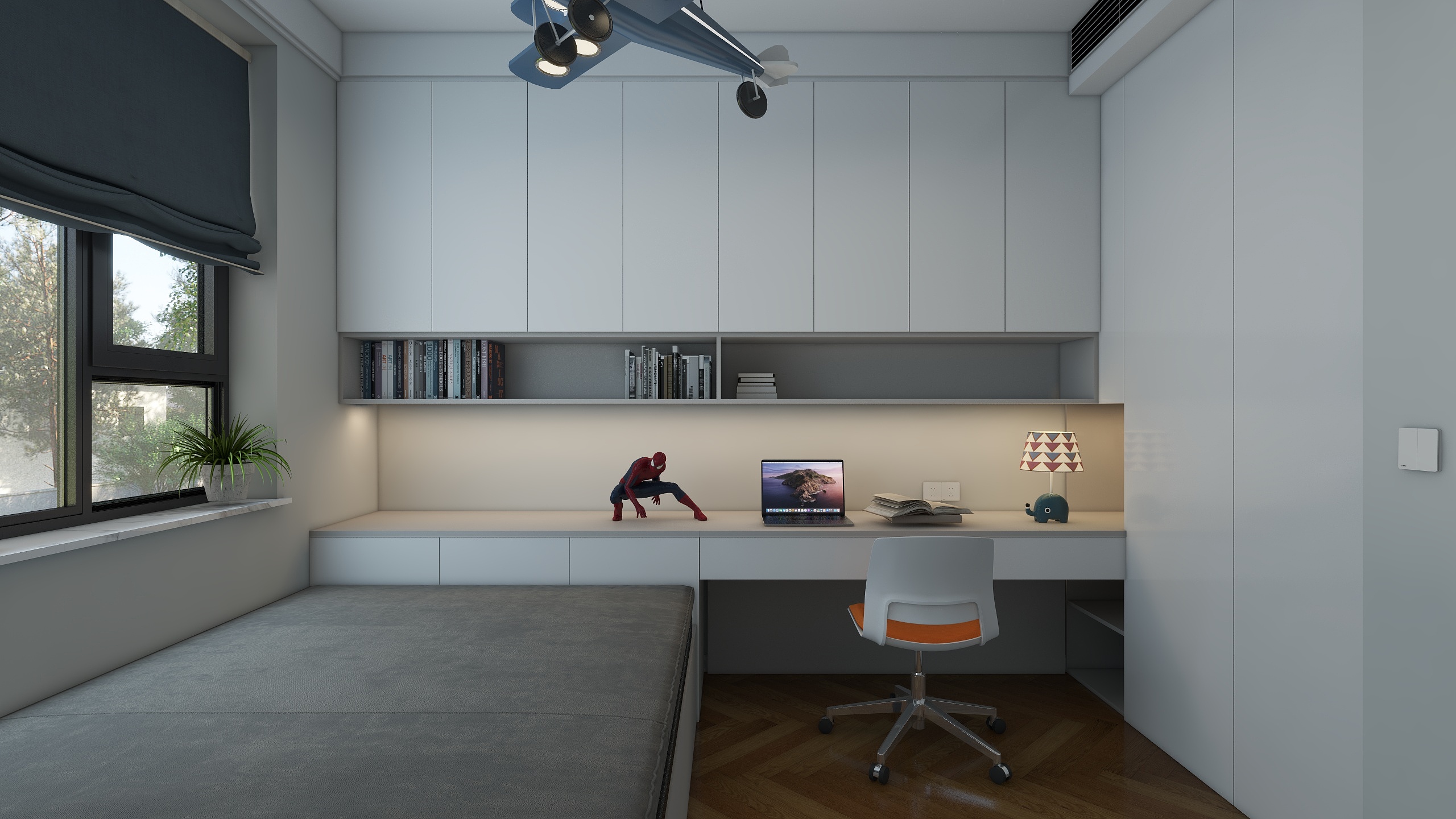 欣蒙设计-鸿鑫一楼装修效果图