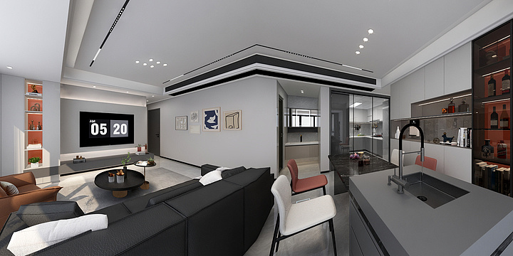 田田沛沛-江山里3-1901-装修设计方案