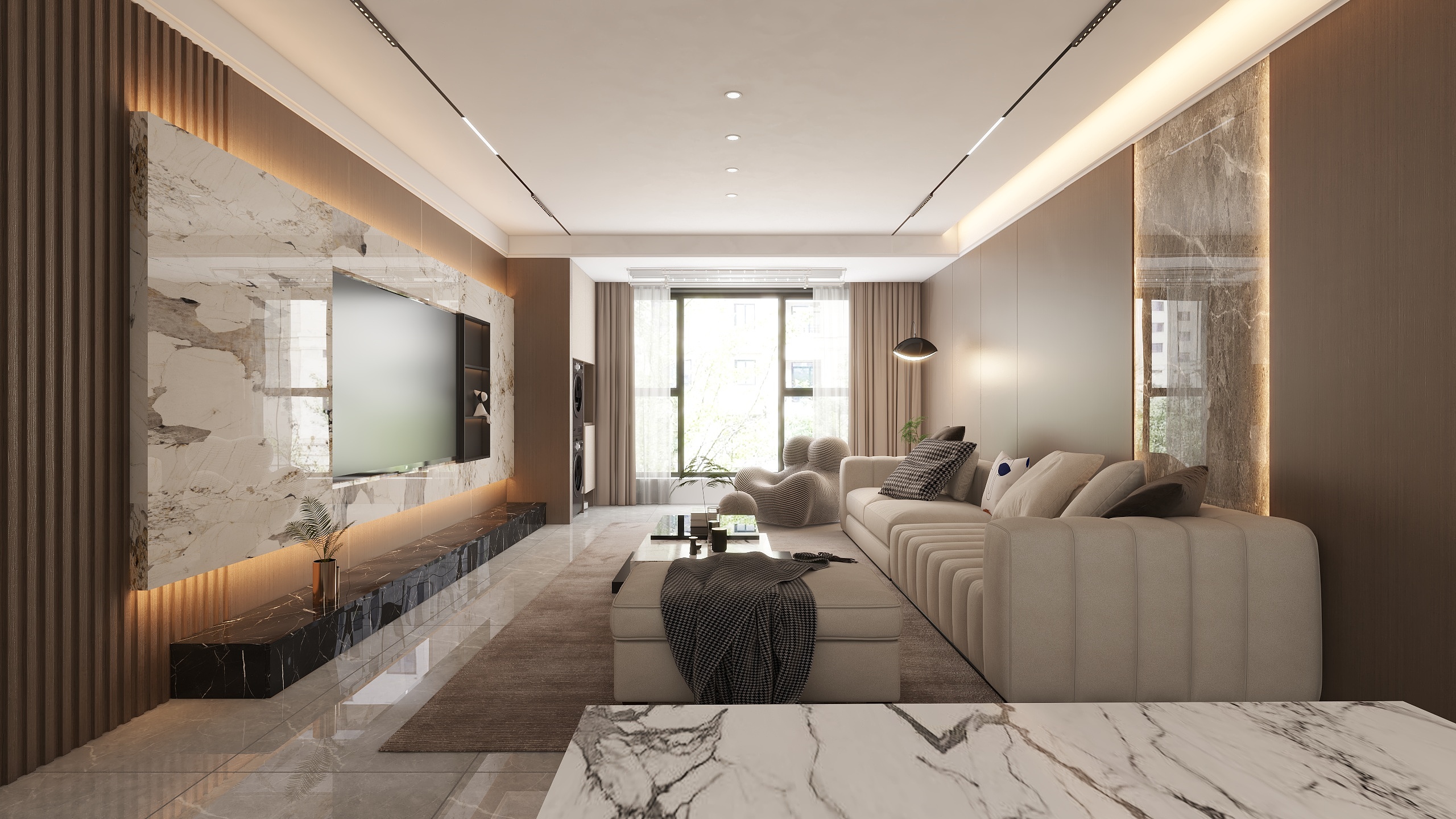 向波123-红星天铂轻奢145㎡-装修设计方案