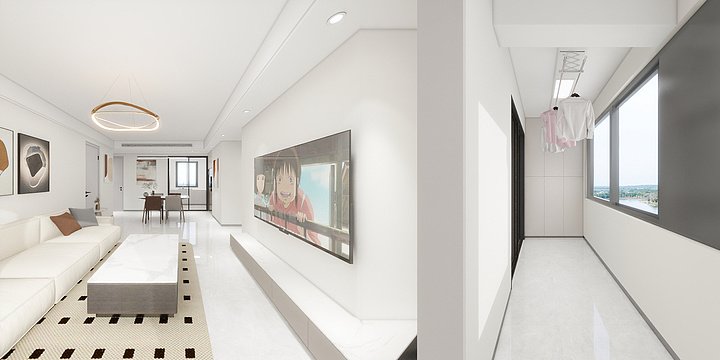 九腾庄经理-春来风华114W-装修设计方案