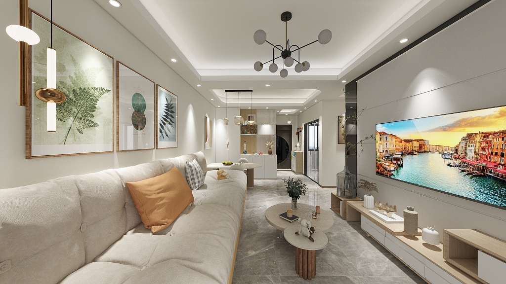 A云轩-海德公园81㎡3室-装修设计方案