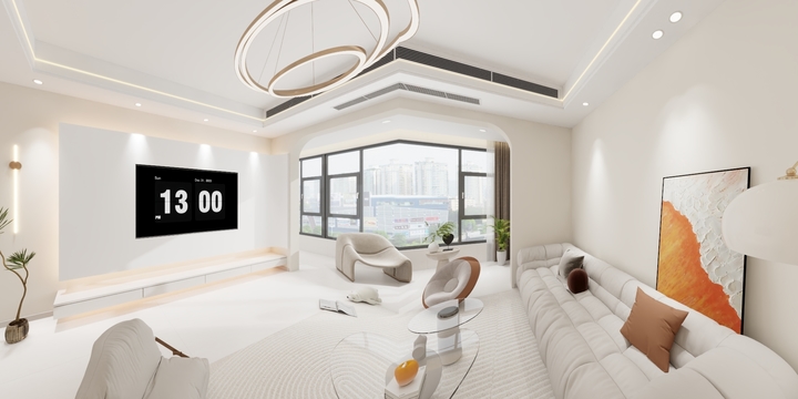 赵峰丨风尚设计-经纬新天地--装修设计方案