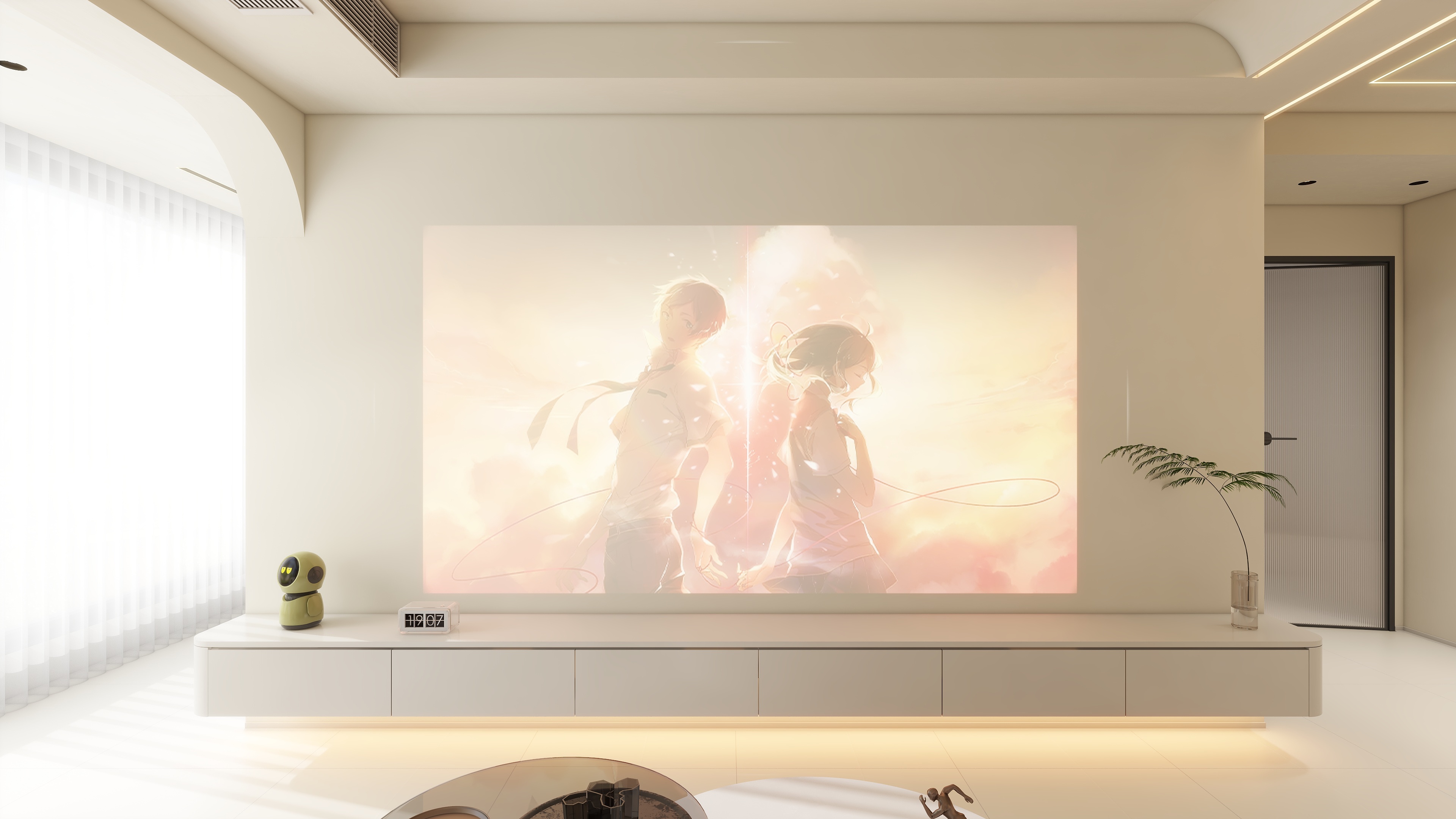 玺玖-83㎡2室装修效果图