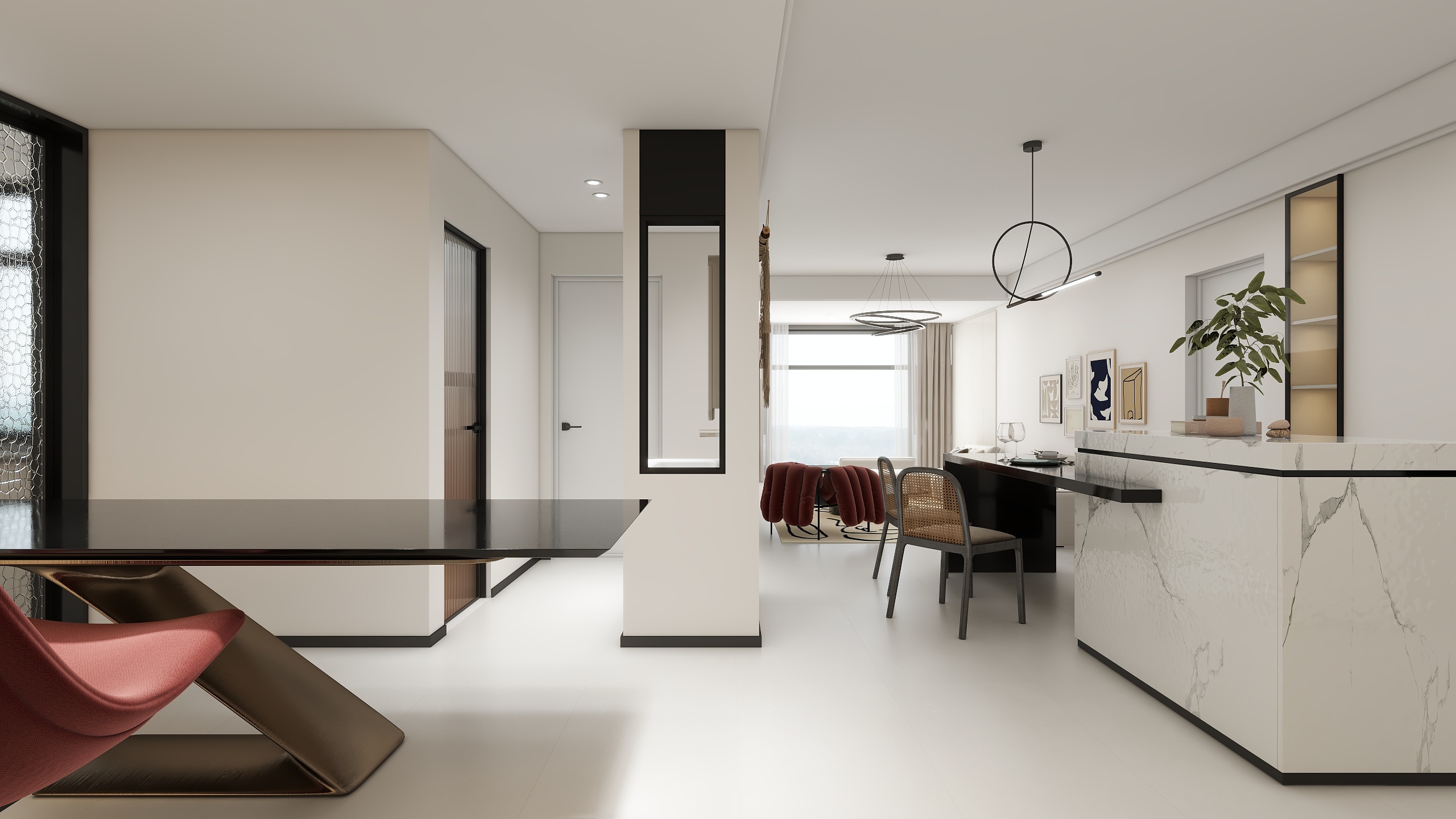 周陈-杨柳岸108方案-装修设计方案