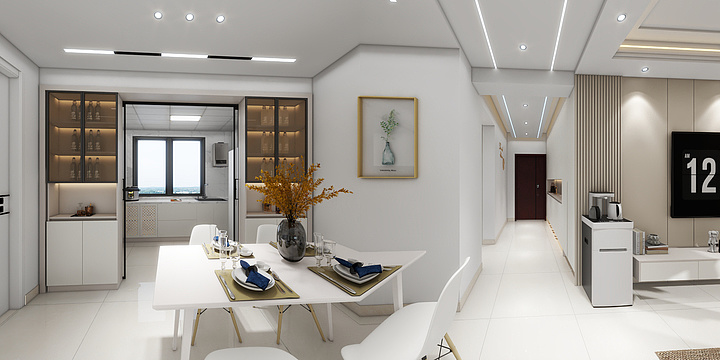 美之.家装饰设计-宜和庭苑4号楼中户-装修设计方案