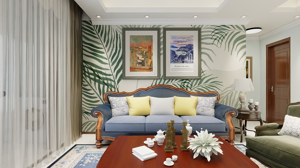 沁园春-雨-定制专业等级考核户型-副本-装修设计方案