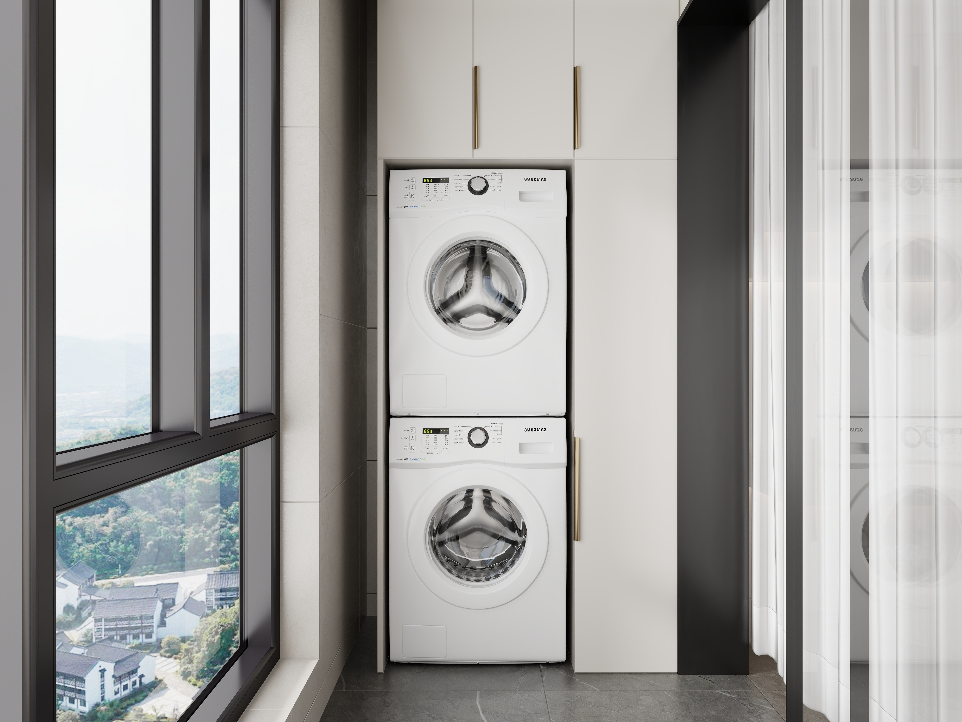 奕勋-现代中式94两室两厅-装修设计方案