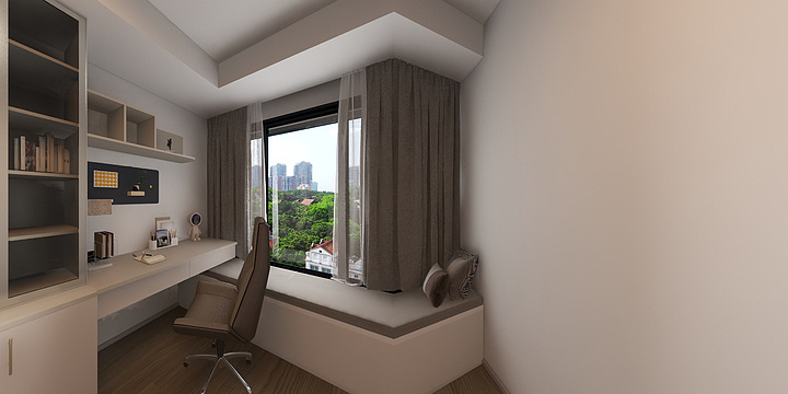 张玲Design-阳光嘉园17-506-装修设计方案