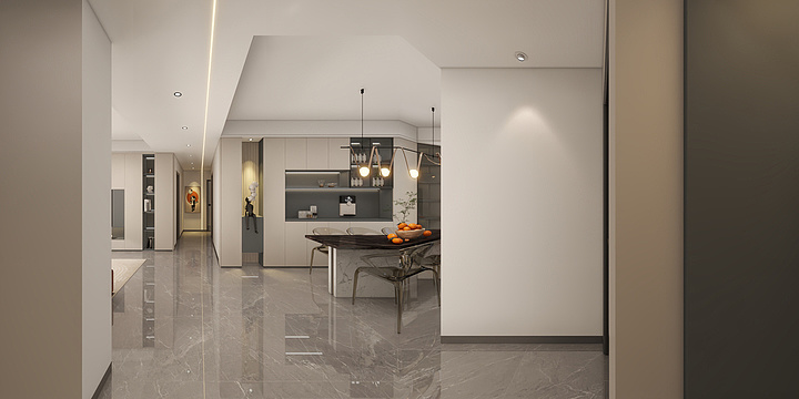 栖逸-峯林府B户型-装修设计方案