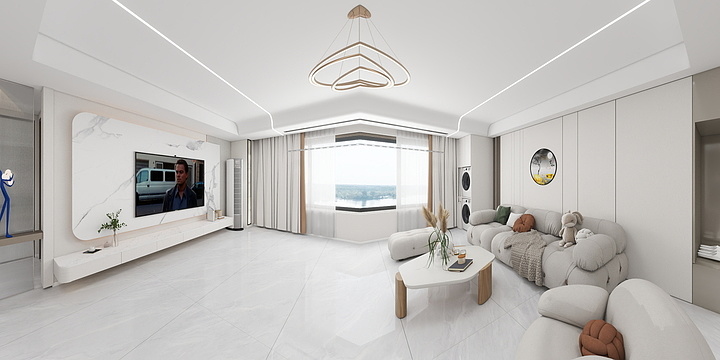 贺连金Boyi设计-凤栖湾109㎡3室-装修设计方案