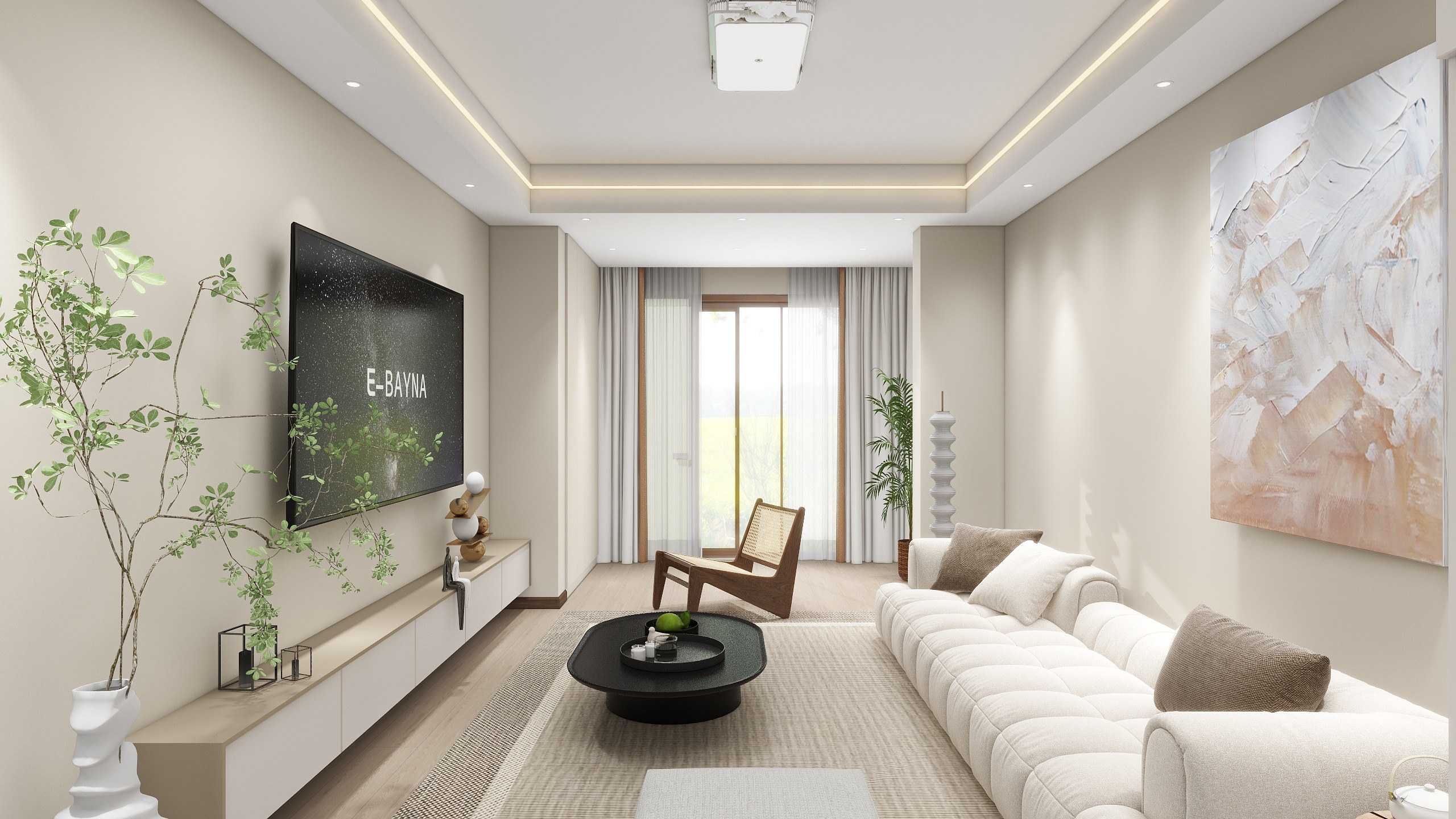 WindyHILL.-紫金华府-现代简约风格-装修设计方案