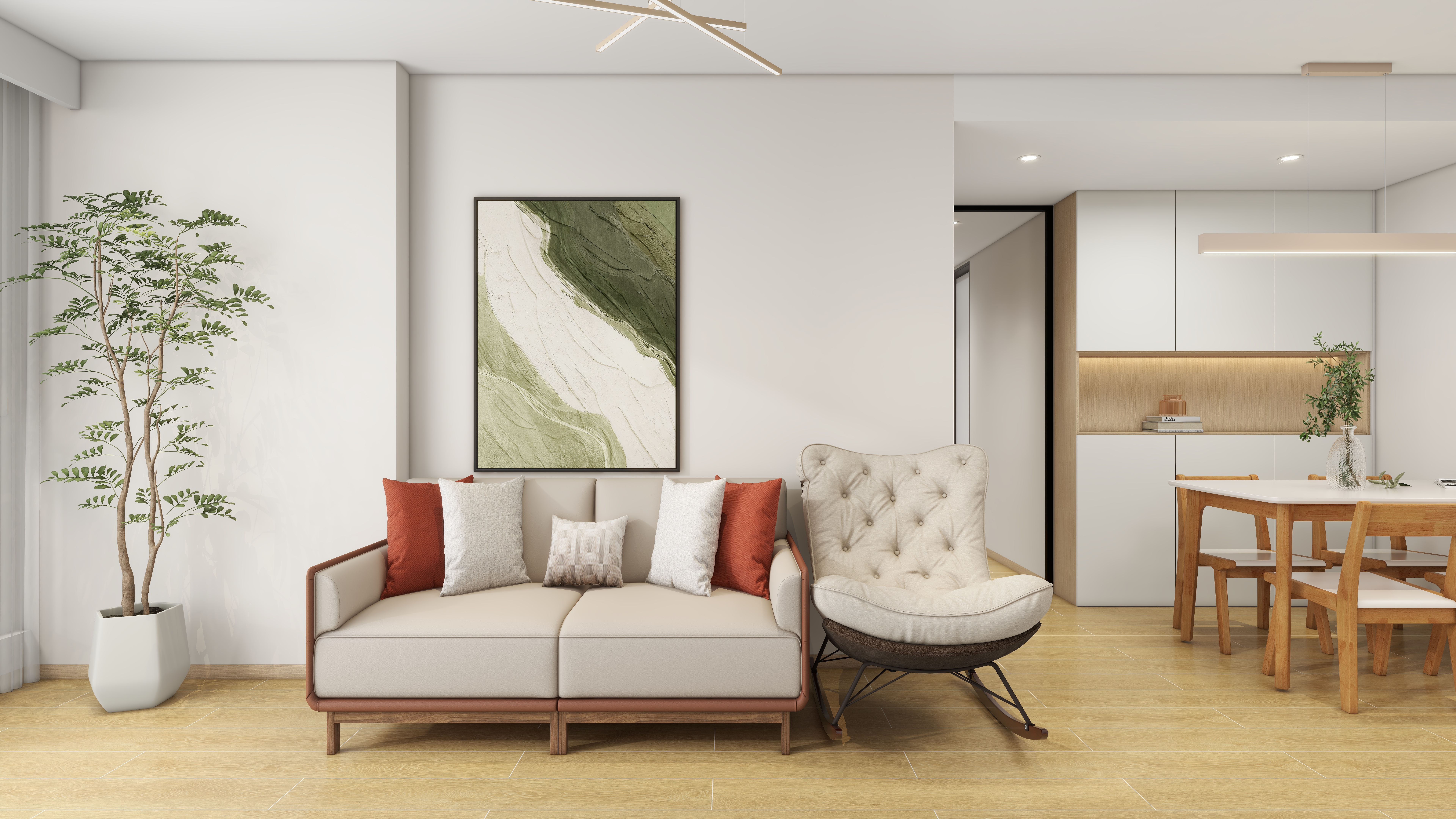 薛飞-原木风-装修设计方案