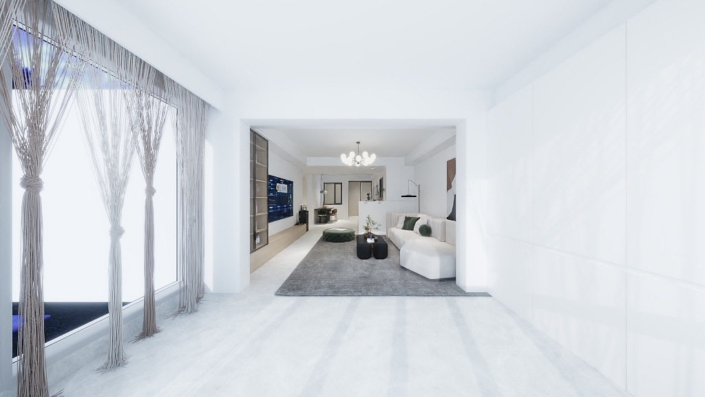 韵和居-嘉鱼县新城绿景湾-装修设计方案