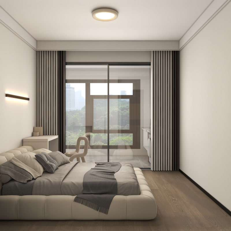Scandinavian Grey Bedroom Design Ideas
