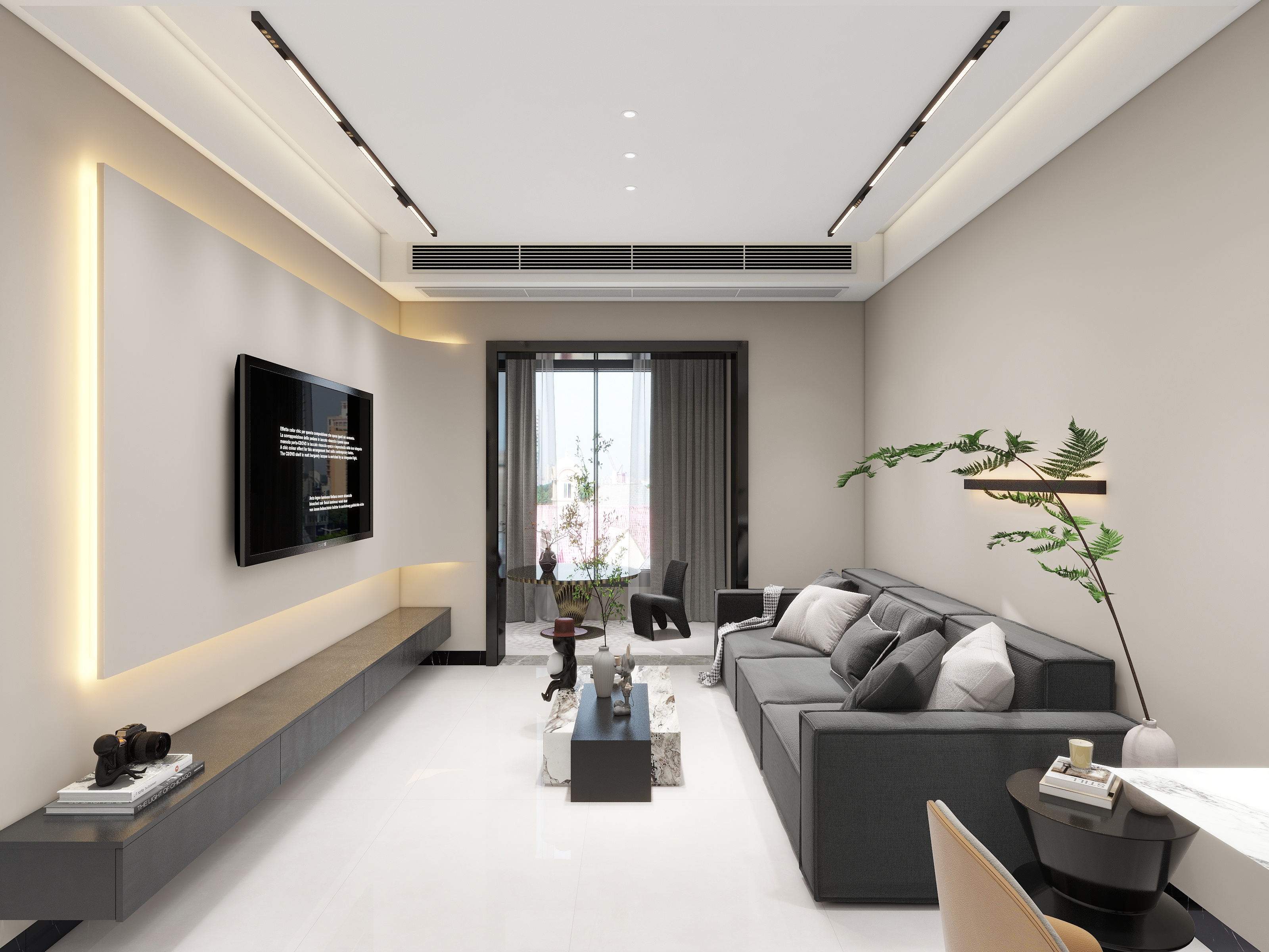 WindyHILL.-91平方3房-意式风格-装修设计方案