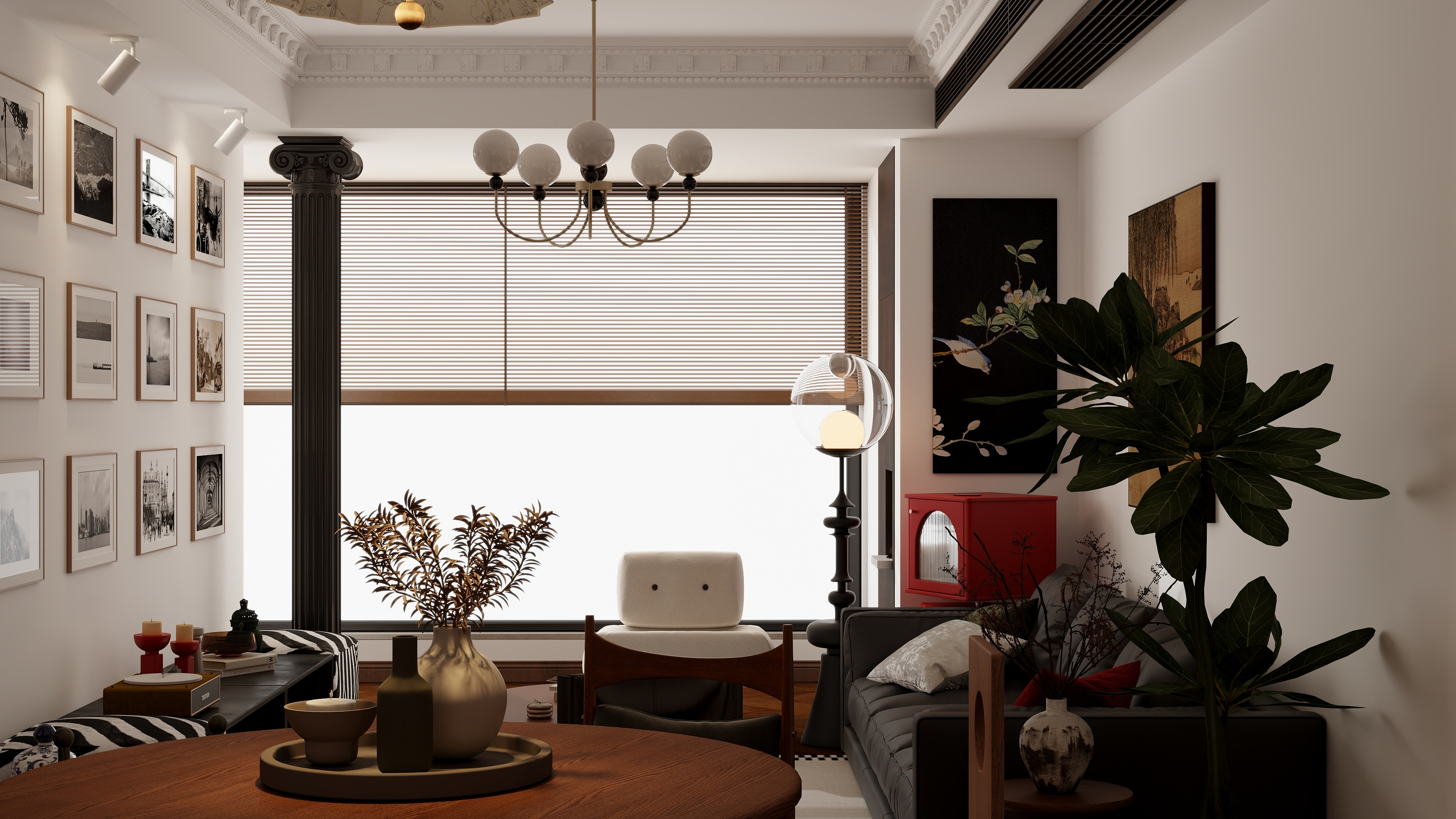 木子李个人设计-保利山海大观-装修设计方案