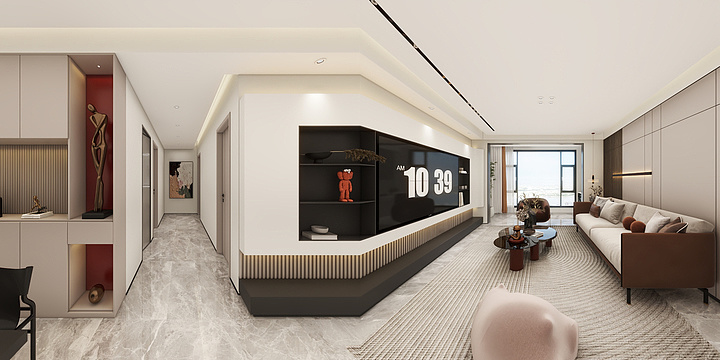 我们我们-红星天铂139平效果图-装修设计方案