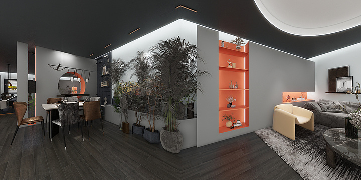 设计师郑森-杜甫草堂李总-装修设计方案