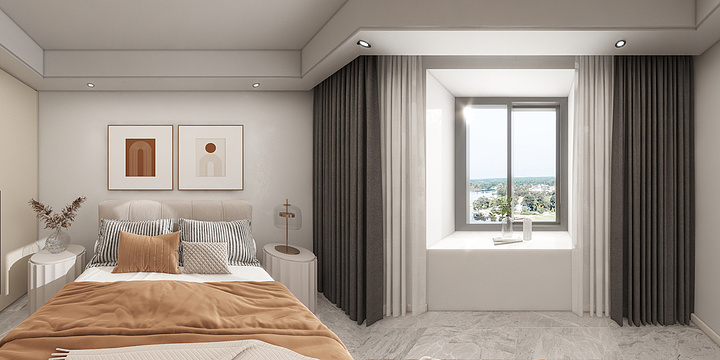 何一凡-铜灌小区-现代简约-装修设计方案