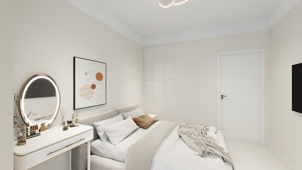 雅居装饰眼哥-民乐园-奶油风-副本-装修设计方案