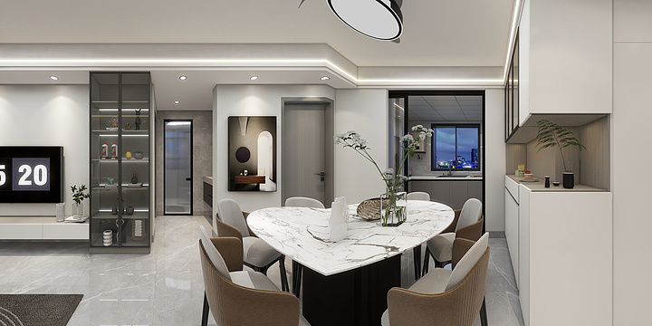 Craftsman赵-尚水淼园11栋1504-装修设计方案