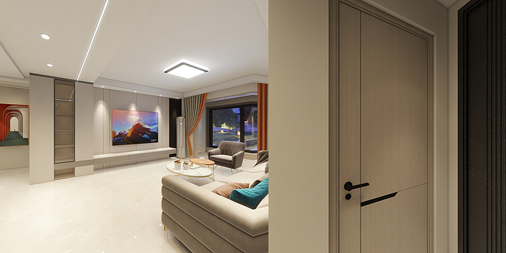 艺平方装饰有限公司-建业紫苑10-1101-装修设计方案