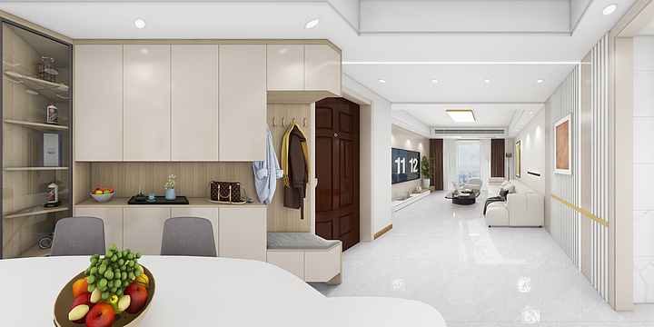 东平美家美户装饰-翰林13-1-502-装修设计方案