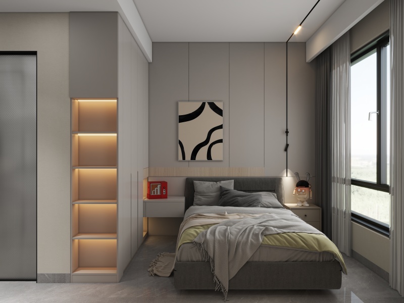 Modern Gray Bedroom Paint Ideas